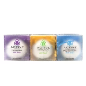 Active CBD oil Bath Bombs - 50mg each