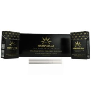 Hempzilla CBD Hemp Cigarettes Carton (20 Cigs per pack, 10 packs per Carton)