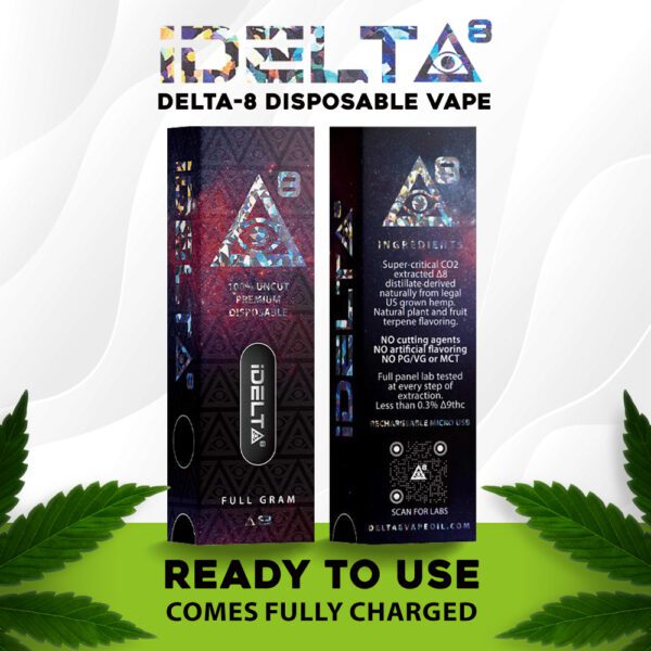 iDELTA8 Diamond Disposable Ingredients