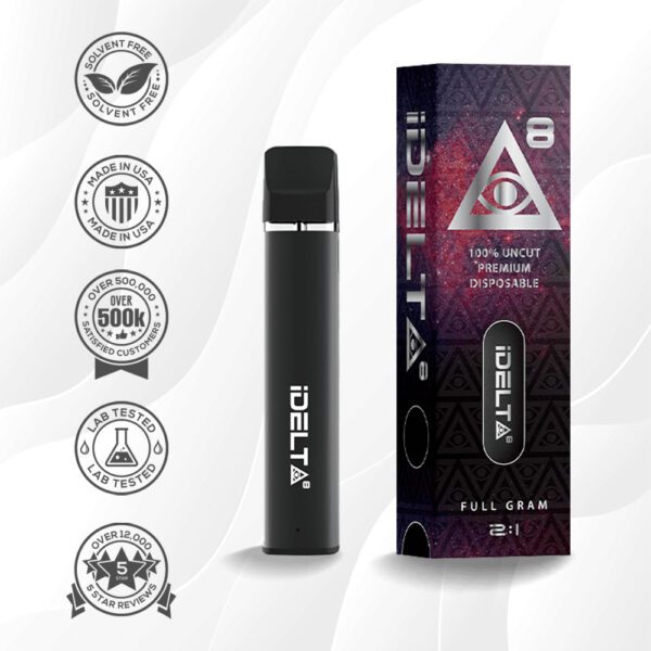 IDELTA SILVER DISPOSABLE Vape Pen