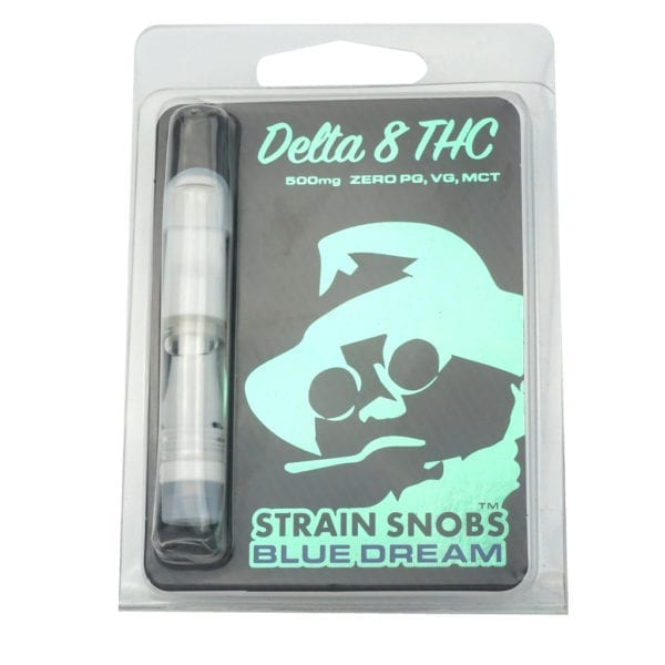 Strain Snobs - Delta 8 1/2ml Distillate Cartridge - Blue Dream