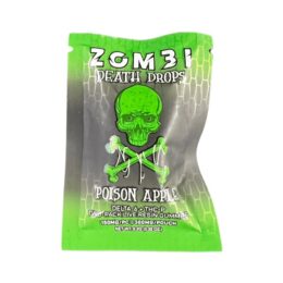 Zombi Death Drops Gummies 150mg | 2ct infused with delta-6 and THC-P - Poison Apple Flavor